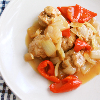 肉団子の甘酢あん