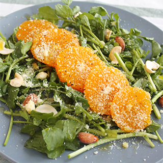 オレンジとパルメザンチーズのサラダ