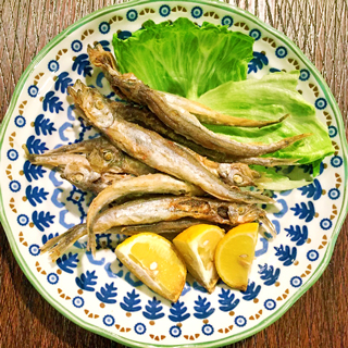 ししゃもの唐揚げ