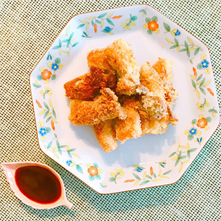 エリンギの衣揚げ