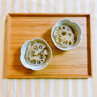 蓮根のめんつゆ煮