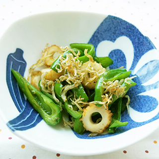 ピーマンのじゃこのきんぴら