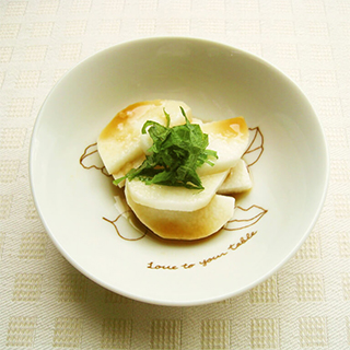 山芋のにんにく醤油和え