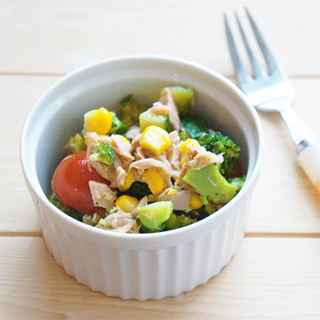 ブロッコリーとツナのサラダ