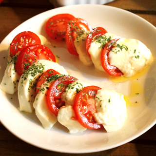 ミディトマトのカプレーゼ