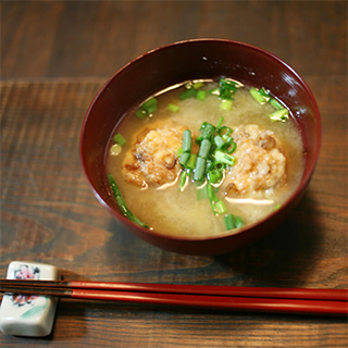 鯵団子のみそ汁